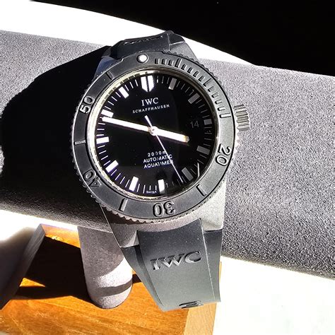 iwc aquatimer 2000 for sale|IWC aquatimer 2000 titanium.